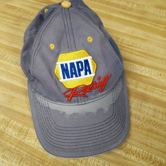 NAPA Racing Waltrip #15 NASCAR Adjustable Hat Cap Distressed Retro 100% Cotton - Picture 3 of 11